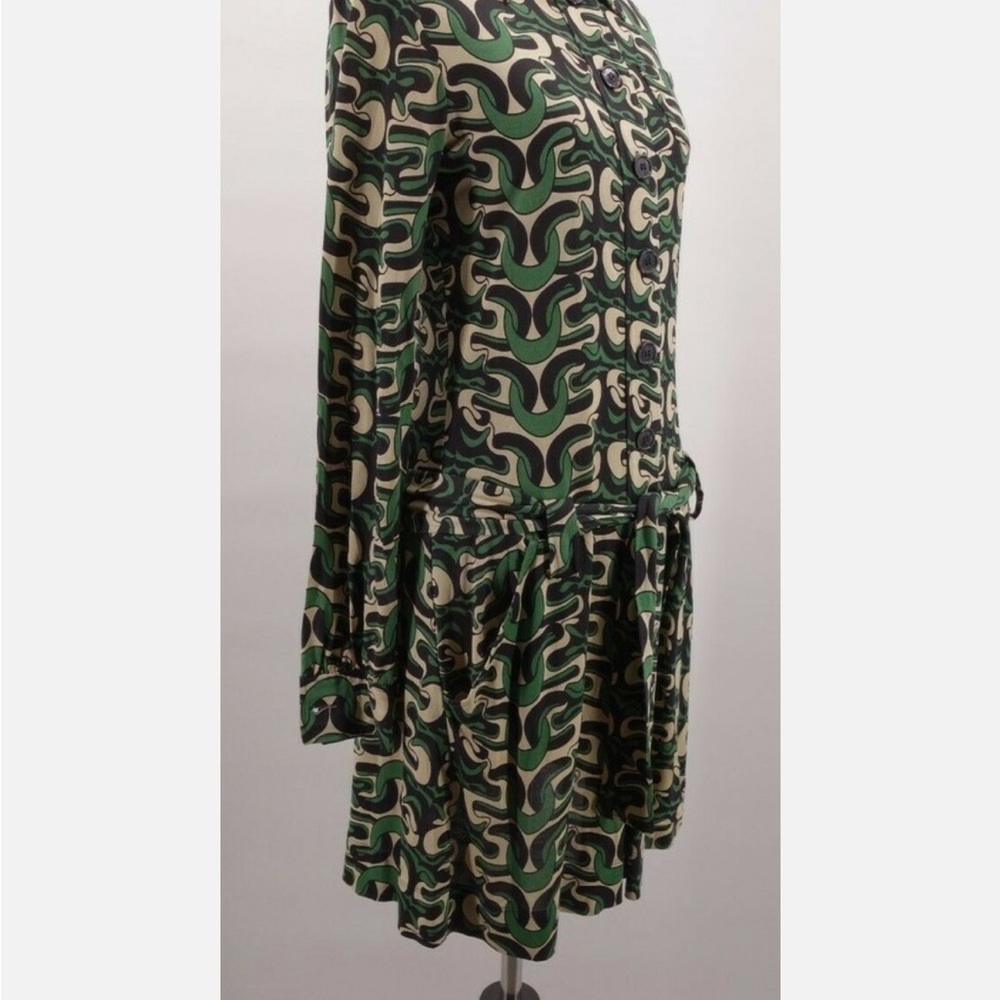 Diane von Furstenberg Silk Long Sleeve Dress, 2 - Picture 13 of 15